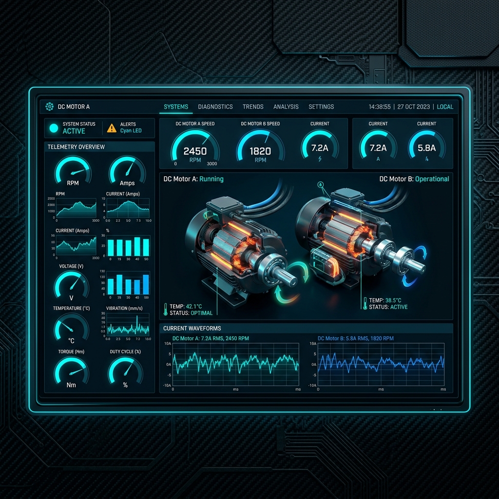Digital Twin of DC Motor